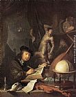 Gerrit Dou Painter in his Studio painting